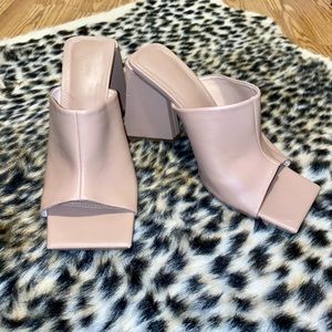 ASOS design Square Toe Mule